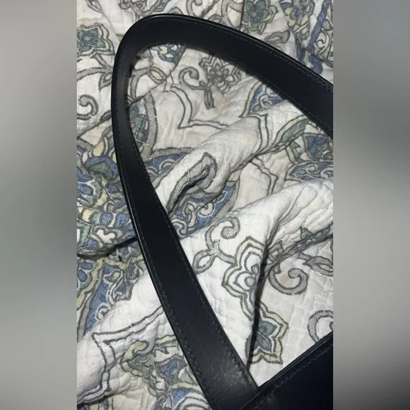 mansur gavriel black & blue tote bag - Picture 10 of 12